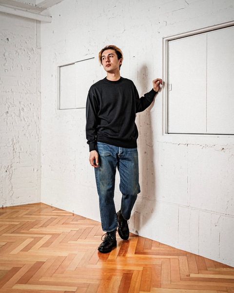 A.PRESSE Cotton knit L/S T-Shirt  スタイル 2月8日(土)新作発売！