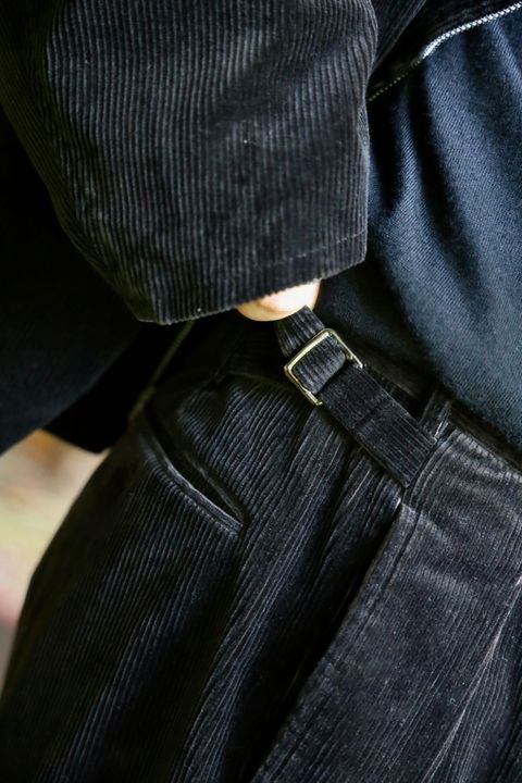 A.PRESSE Vintage Corduroy Trousersスタイル