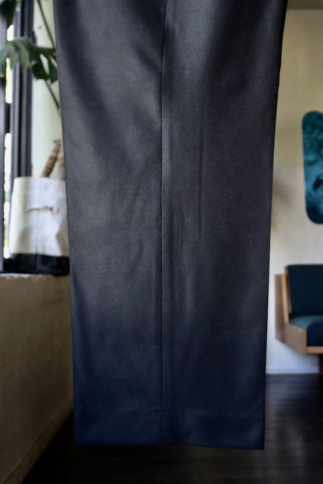 セダンオールパーパスFW23 Tech Flannel Wide Slacks (SD23F-PT04)Black☆10月28日(土)発売！