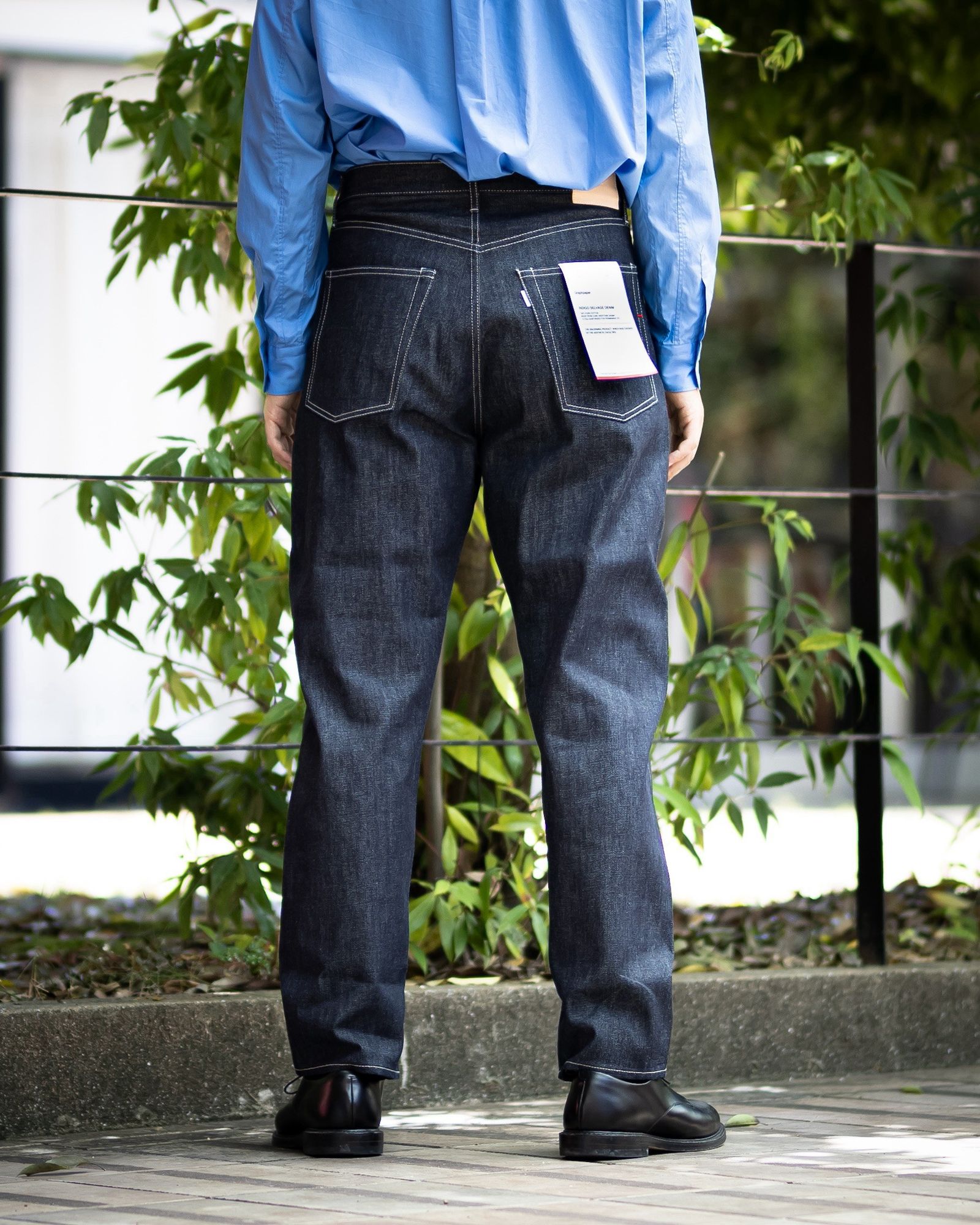 グラフペーパーSelvage Denim Five Pocket Tapered Pants(GU263-40058RB)INDIGO_RIGID★7月25日(土)発売！