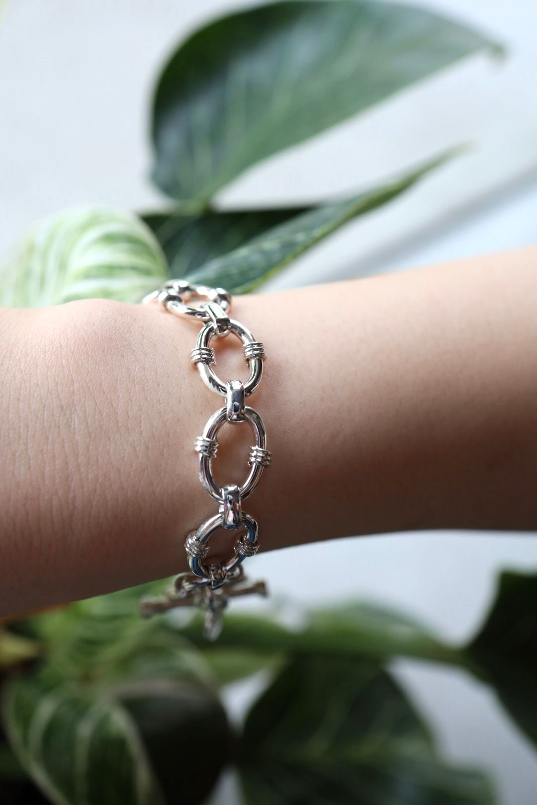 XOLO JEWELRY ショロジュエリー / Tuba Link ブレスレット-12mm-(XOB018)SILVER925☆7月3日(金)再入荷！