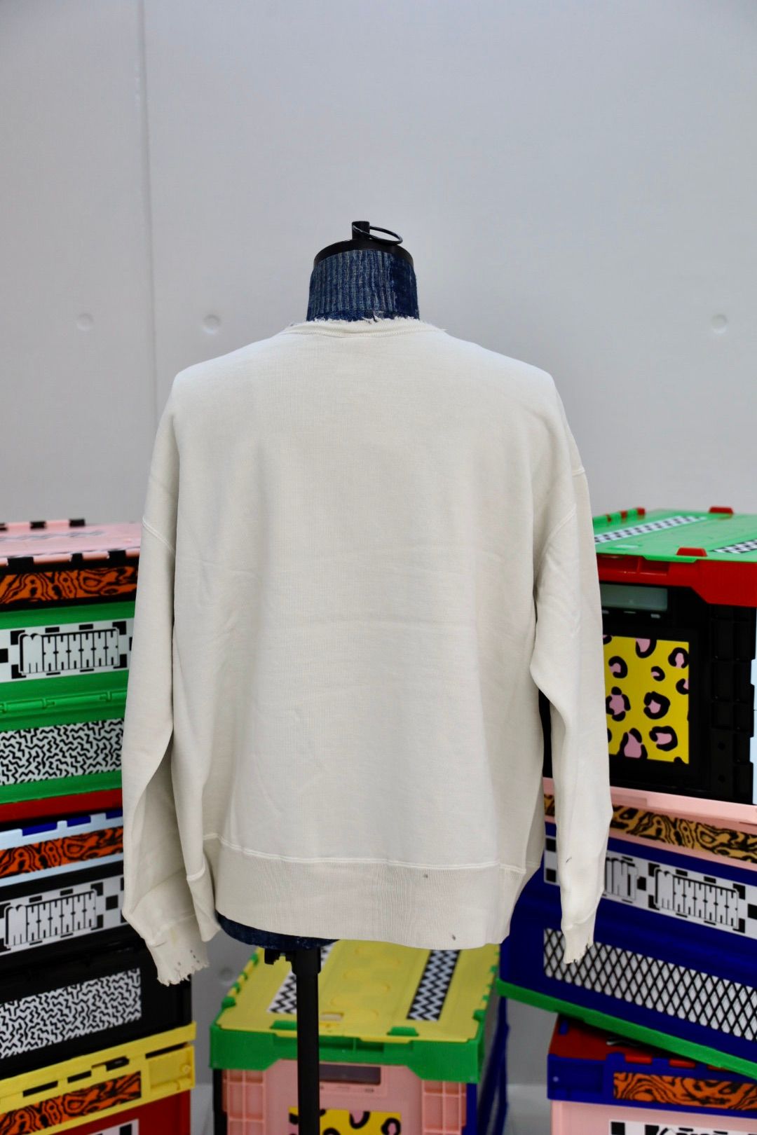 セントマイケル  SAINT LOUE CREW NECK SWET(SM-HR1-0000-047)WHITE★10月11日(土)発売！