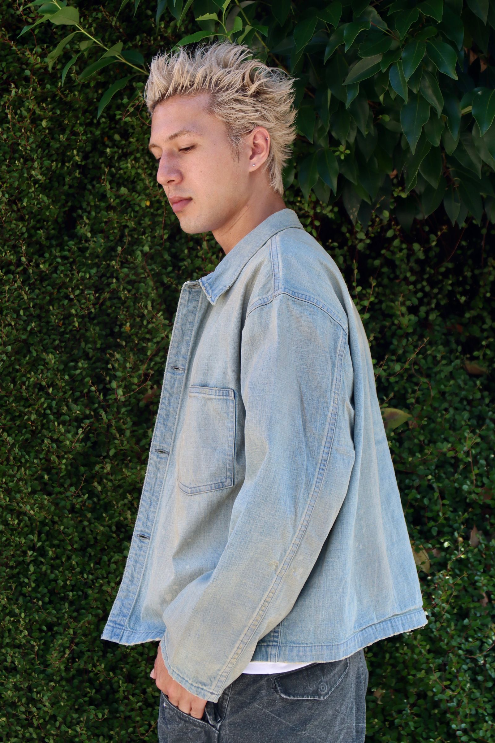 ジャケット・アウター 25ss A.PRESSE US NAVY Denim Jacket A.PRESSE - アプレッセ 25SS US NAVY Denim Jacket(25SAP-01-26H