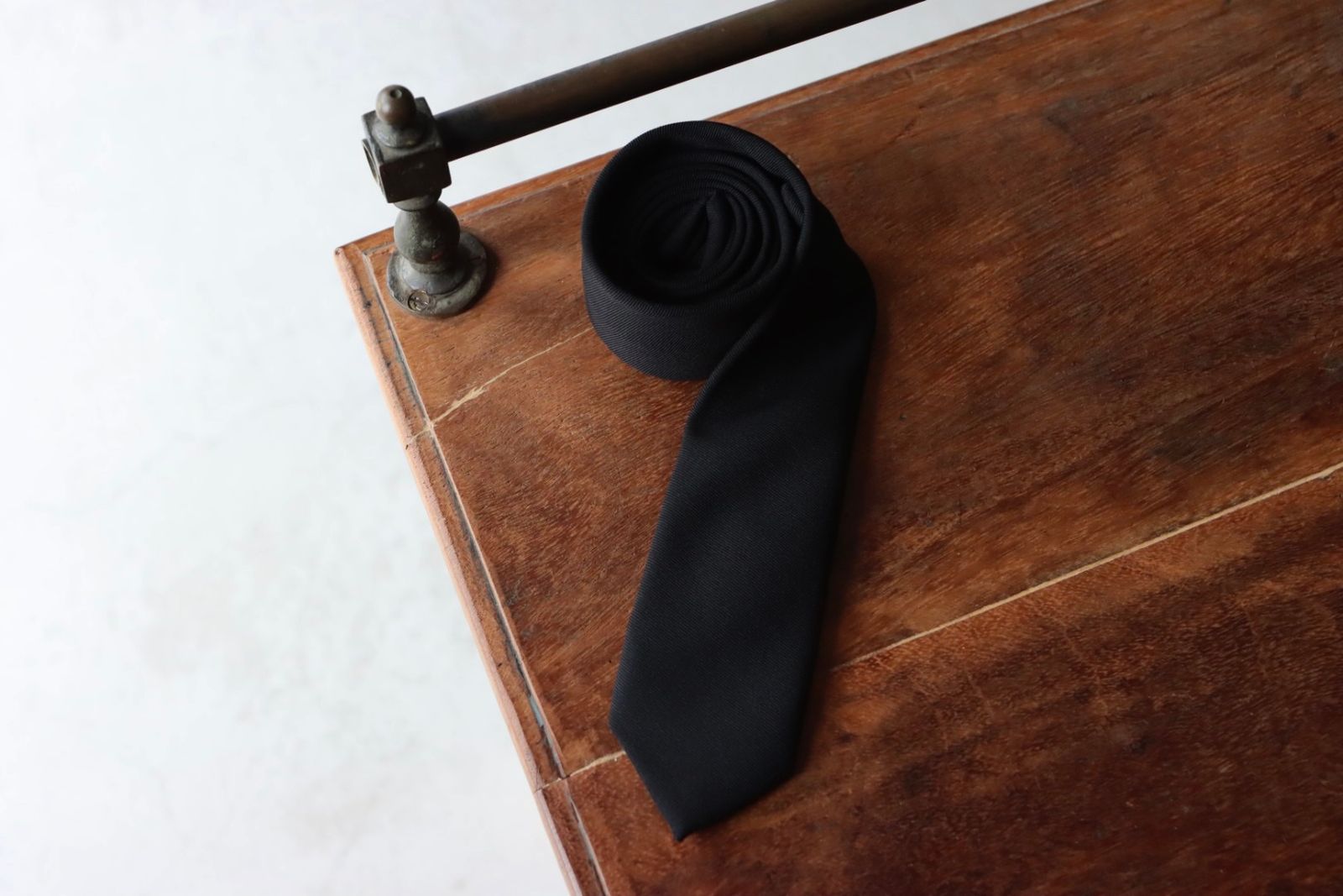 グラフペーパー 25AW Techno Wool Nylon Necktie(GU253-90320)BLACK☆9月27日(土)発売！