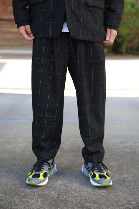 Dulcamaraリフレクターツイードセットアップ"charcoal Gray"Style.2020.10.27.