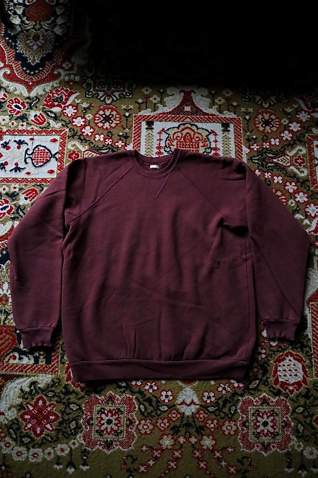 アプレッセ 2026 STYLE2 Vintage Double V Sweatshirt(26AAP-05-16)BURGUNDY☆9月5日(土)発売！