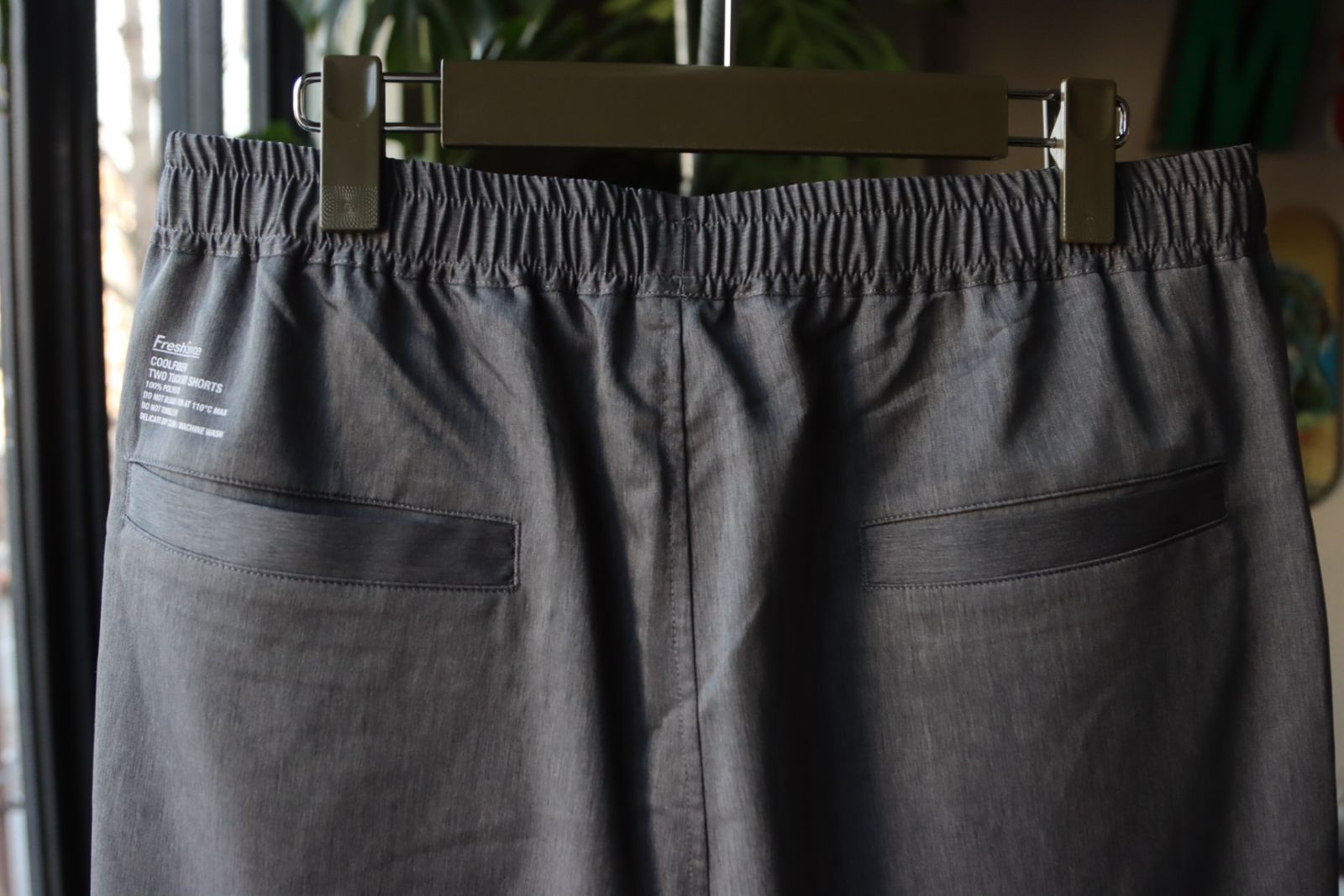 フレッシュサービスCOOLFIBER TWO TUCK EASY SHORTS (FSC261-40258)H.GRAY☆4月6日(土)発売！