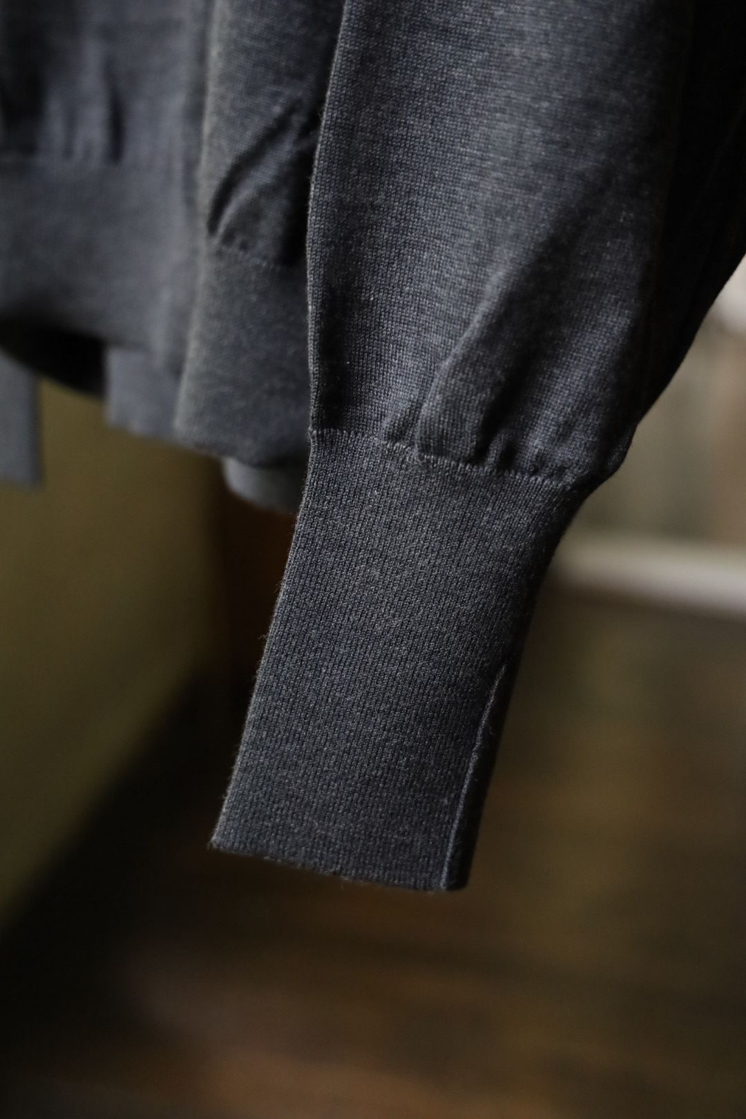 A.PRESSE - アプレッセ Wool Knit Polo Collar Cardigan(24AAP A.PRESSE - アプレッセ Wool Knit Polo Collar Cardigan(24AAP