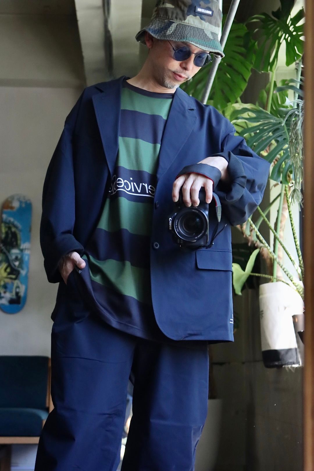 FreshService × HOUYHNHNM “EDITOR'S JACKET” & “EDITOR'S TROUSERS