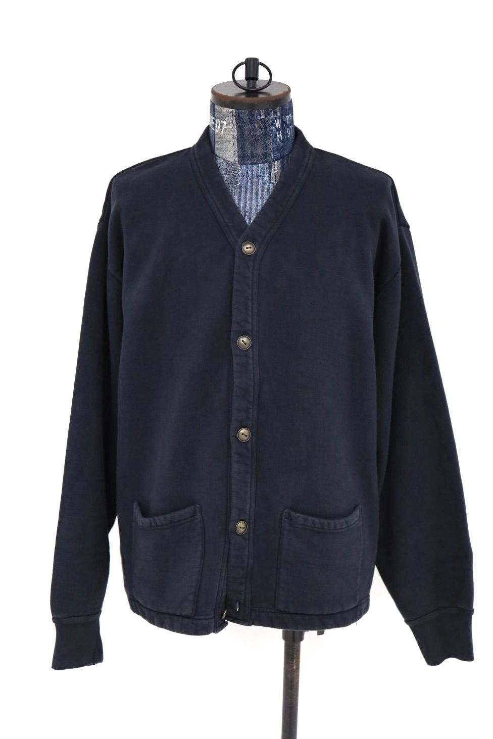 アプレッセ 2026 STYLE2 Vintage Sweat Cardigan(26AAP-05-14)BLACK☆9月19日(土)発売！