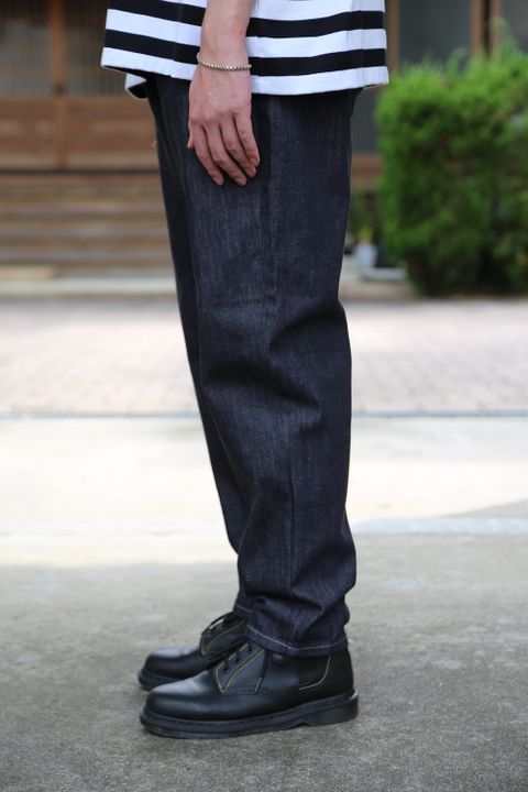Graphpaper Border S/S Tee(GM203-70144B) style.2021.7.10.