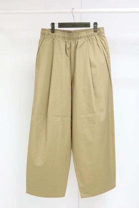 フレッシュサービス 26SS CORPORATE WIDE EASY PANTS(FSC262-40014B)BEIGE☆5月30日(土)発売！