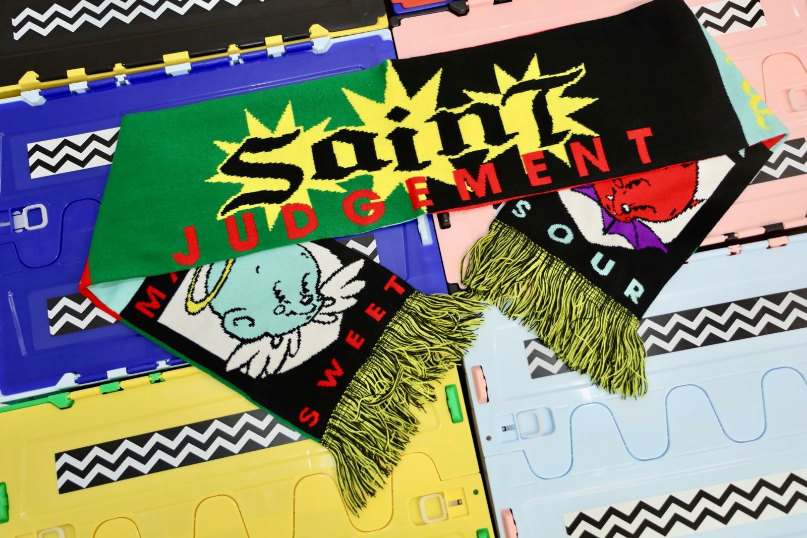 セントマイケル  BABY MICHAEL SCARF(SM-HR1-0000-097)BLACK★10月11日(土)発売！