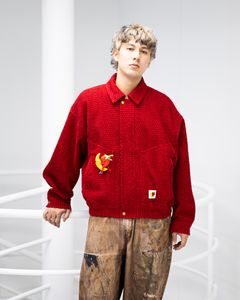 doublet ダブレット26SS STRAWBERRY WORK JACKET (26SS16BL254-1) RED★新作発売！