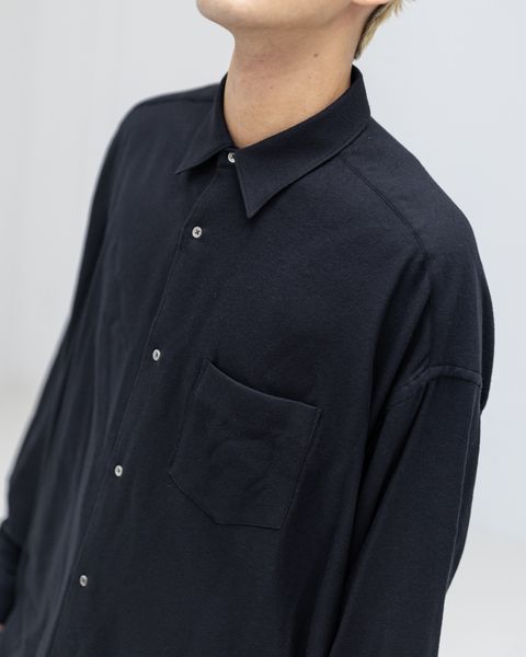 Graphpaper Extra Fine Wool Viyella Oversized Regular Collar Shirt 9月20日(土)新作発売！