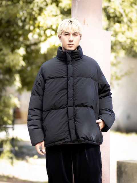 グラフペーパー Garment Dyed Down Jacket(GM263-30290)BLACK☆10月3日(土)発売！