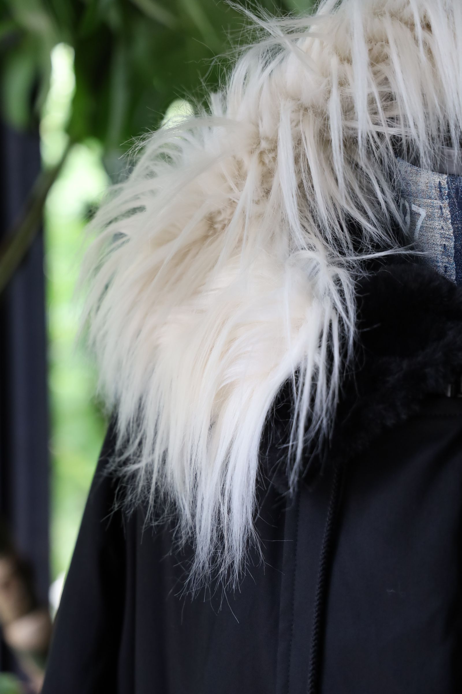 グラフペーパー24AW Solotex Twill Flight Coat(GU243-10297B)BLACK