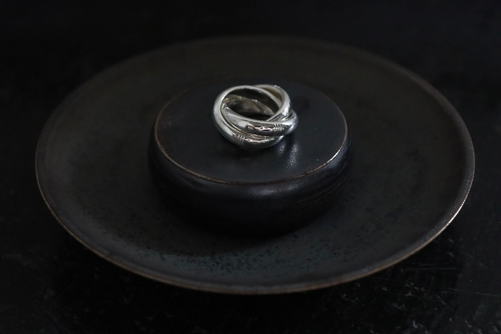 POLYTERON ポリテロン トリニティリング PR-46 silver