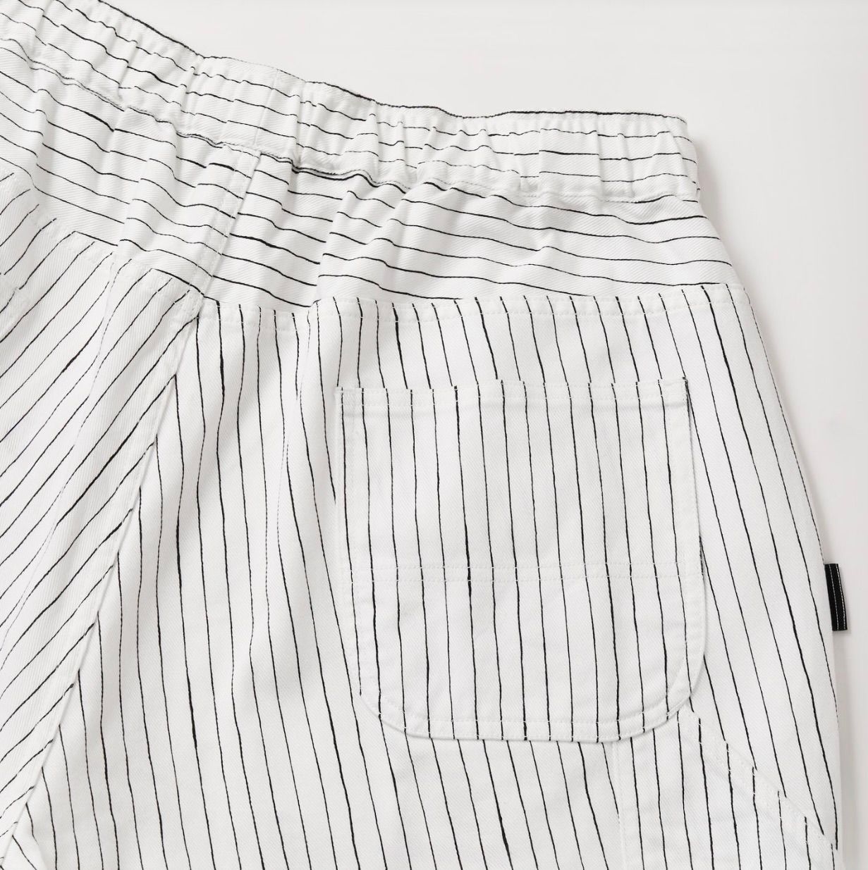 S.F.C 25SS エスエフシー STRIPE PAINTER SHORTS(SFCSS25P07)White-Black☆3月29日(土)発売！