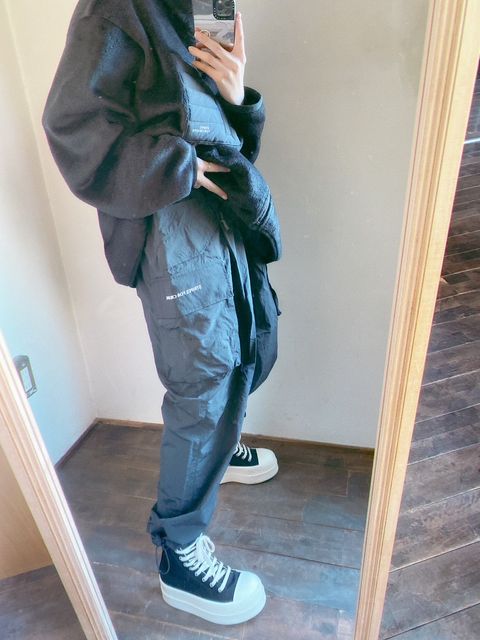 S.F.C エスエフシー 23FW DOWN POCKET PORLATEC JACKET"Black"スタイル