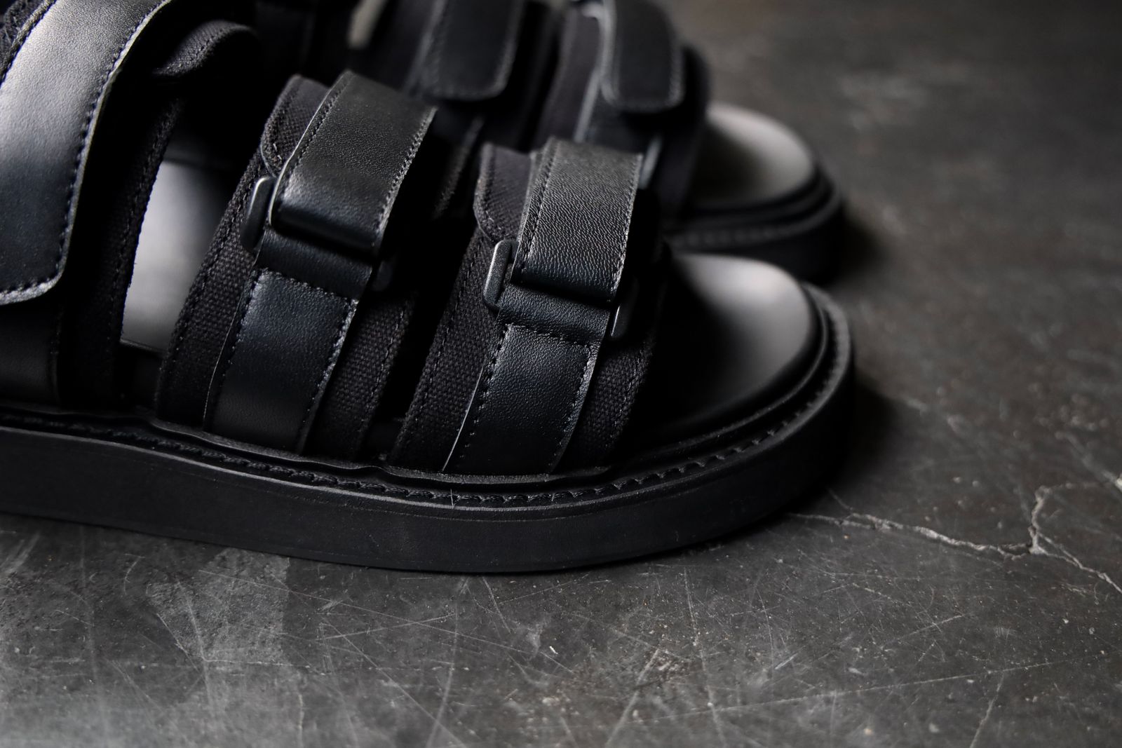 ヨウジヤマモト SHEEP/C CANVAS FOOTBED SANDAL(HP-E05-779)☆新作発売！