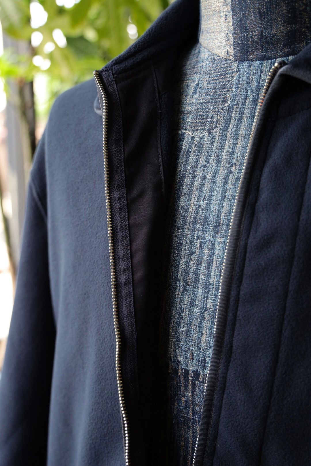 ファウンダ 25AW FLEECE ZIP BLOUSON(015FD252018)NAVY⭐︎9月13日(土)新作発売！