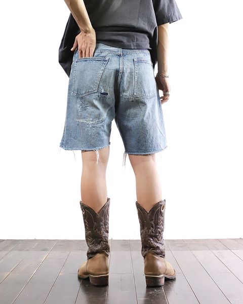 セントマイケル 24SS SAINT_DENIM SHORTS style 2024.5.17