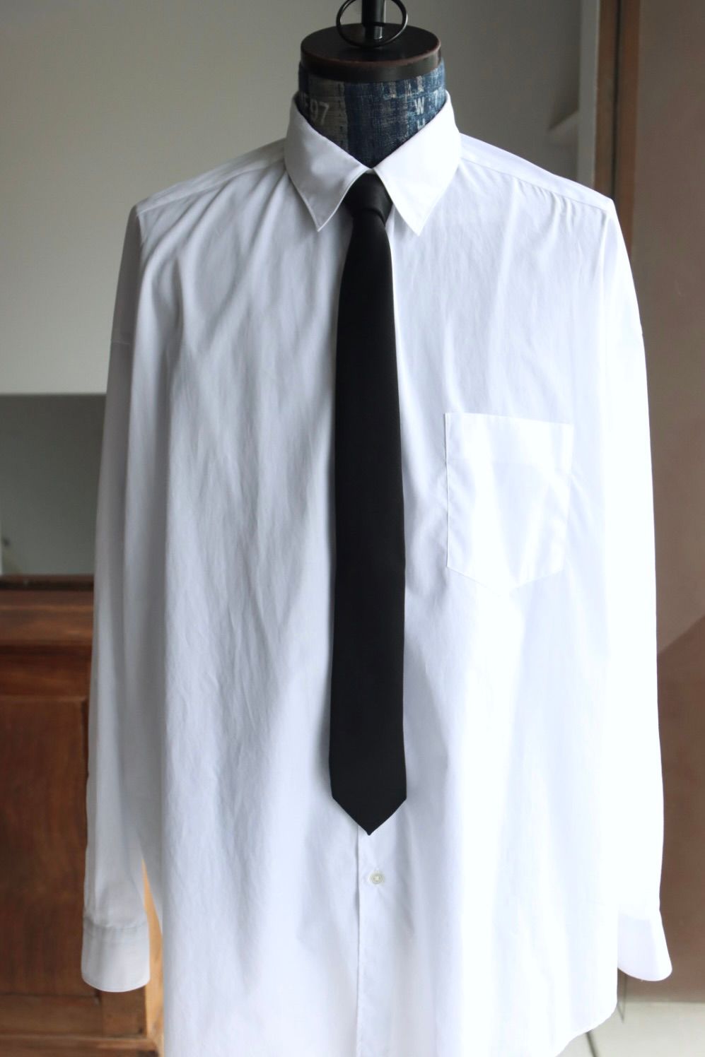 グラフペーパー 25AW Techno Wool Nylon Necktie(GU253-90320)BLACK☆9月27日(土)発売！