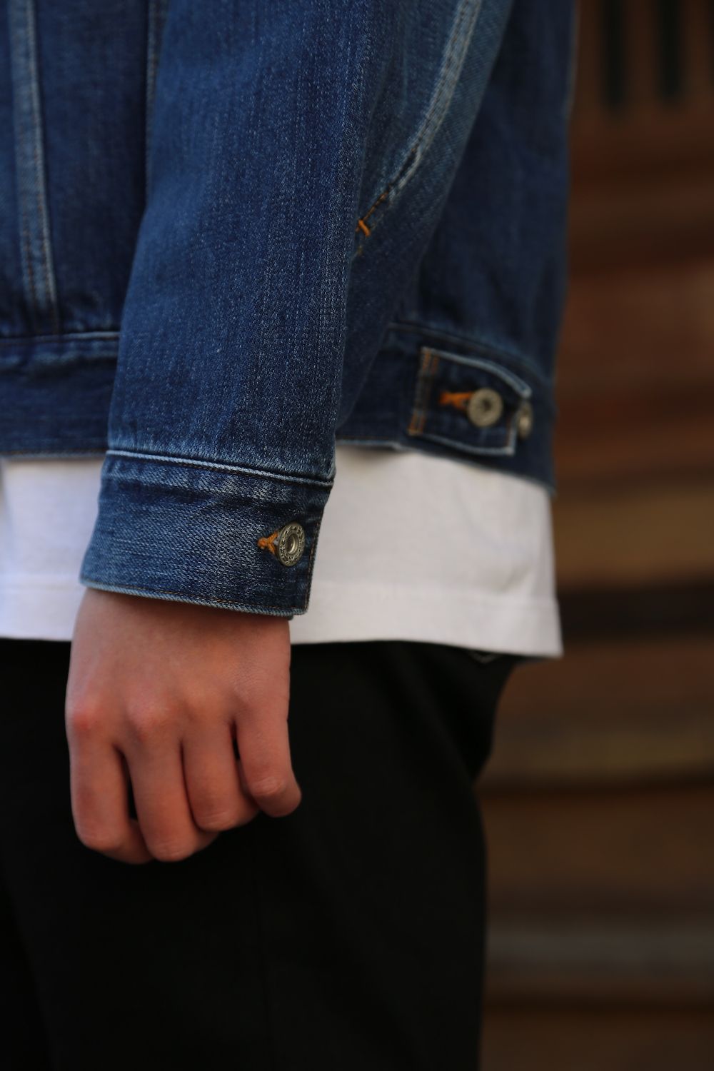 doublet MEMORIAL POLAROID DENIM JACKET(21SS06BL115) style doublet MEMORIAL POLAROID DENIM JACKET(21SS06BL115) style