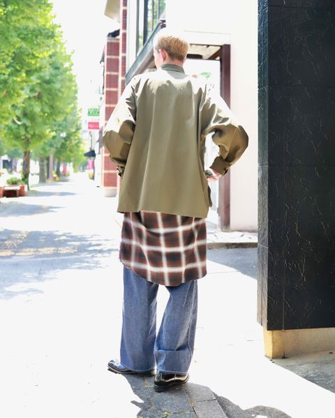 blurhms ブラームス 23FW Pe/Ny Combat Tropical Jacketスタイル