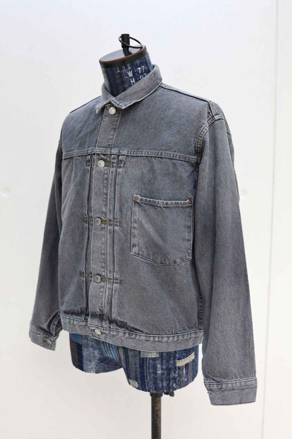 アプレッセ 2026 STYLE1  デニムジャケット Vintage Gray Denim Jacket(26SAP-01-44)GRAY☆3月28日(土)発売！