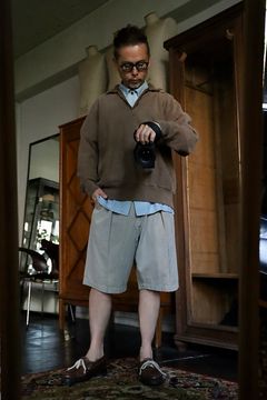 A.PRESSE 2026 STYLE1 Vintage Chino Shortsスタイル