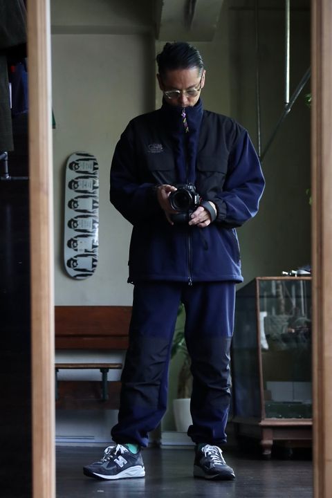 is-ness イズネス22AW THM FLEECEスタイル.2022.10.23.