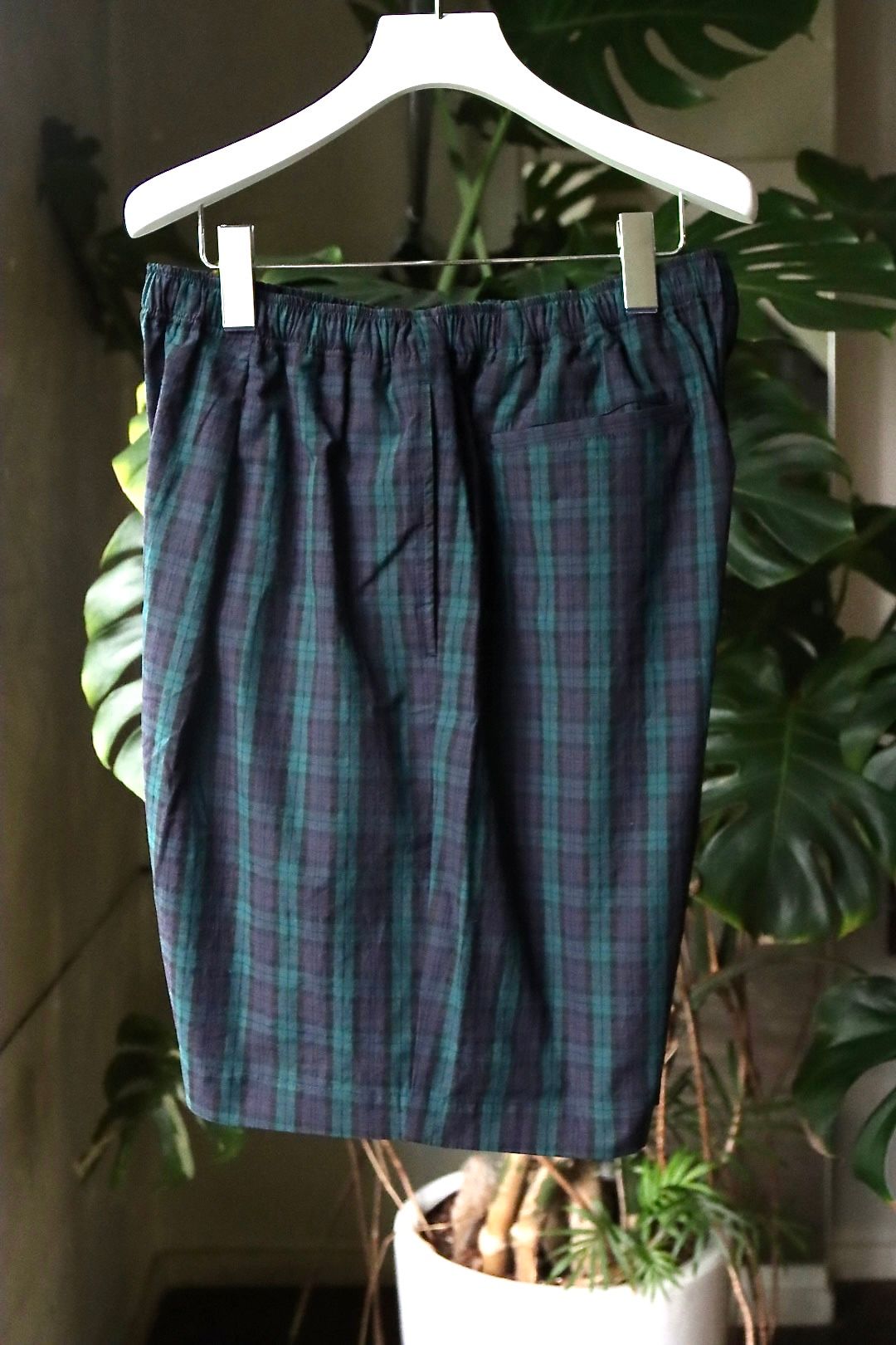 イズネス22SS AMPHIBIOUS SHORTS(31SSSH02)BLACK WATCH