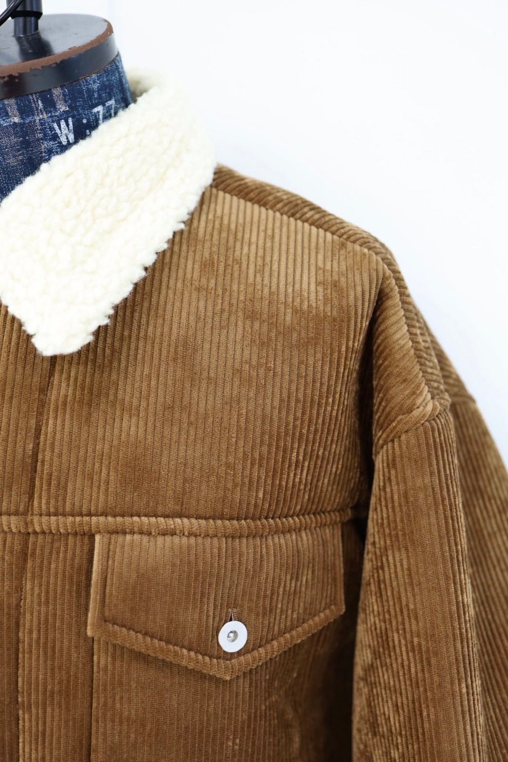 フレッシュサービス SHERPA CORDUROY RANCH JACKET(FSC254-30063)BROWN☆11月22日(土)発売！