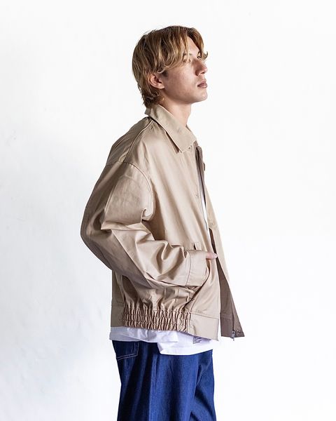 FreshService  CORPORATE BLOUSON(BEIGE)スタイル 8月24日(土)新作発売！