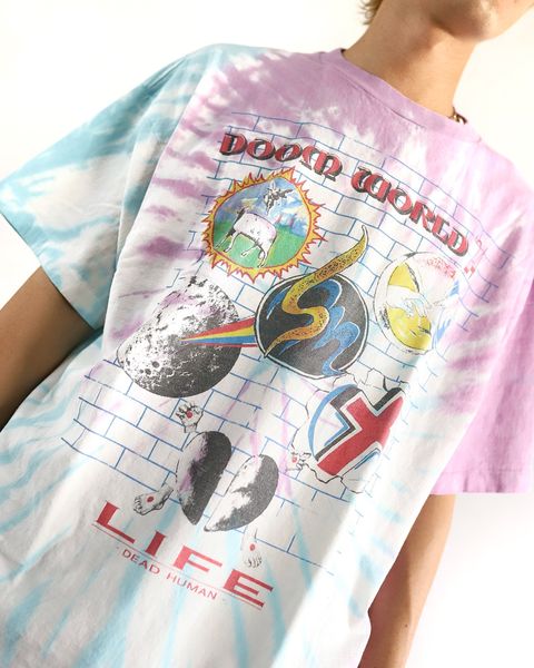 セントマイケル 24SS ラストマンコラボタイダイTシャツDOOR WRLD LM_SS TEE style 2024.4.5