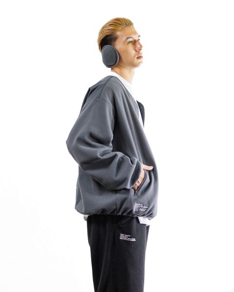 FreshService SYNTHETIC FLEECE CARDIGAN(GRAY)スタイル 10月5日(土)新作発売！