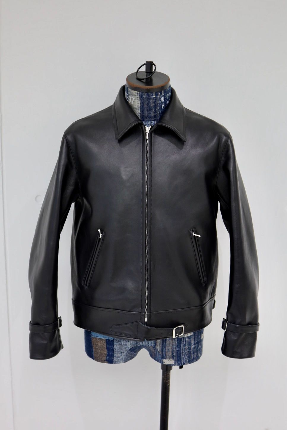 アプレッセ 2026 STYLE1 Leather French Riders Jacket(26SAP-01-05)BLACK☆11月29日(土)発売！