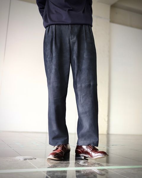 A.PRESSE アプレッセ 2024 Style1 Cashmere High Gauge Crew Neck Sweaterスタイル