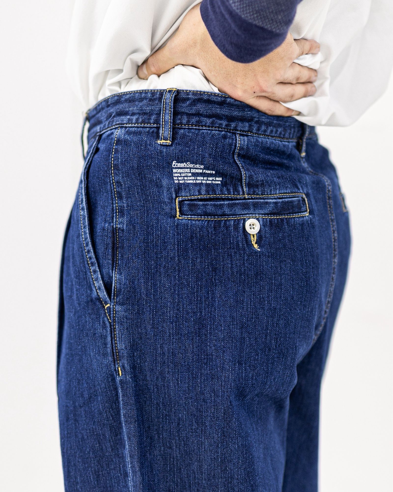 フレッシュサービス WORKERS DENIM PANTS(FSC261-40267OB)INDIGO☆12月20日(土)発売！
