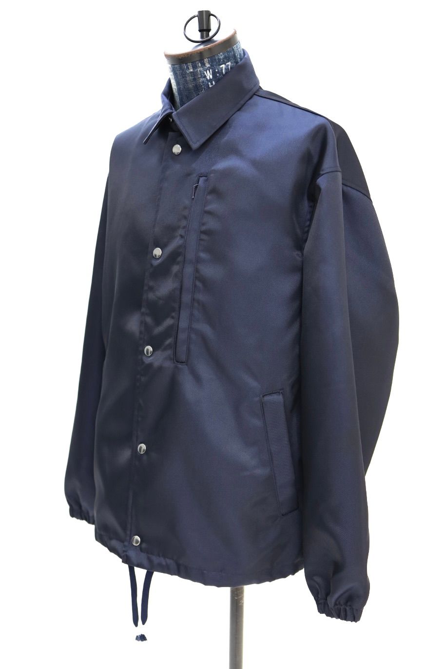 イズネス 26SS コーチジャケット Coach Jacket(26SS_24_1008SSJK08)NAVY☆新作発売！