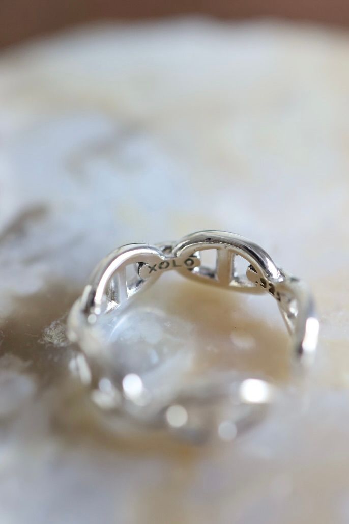 XOLO JEWELRY リング / Anchor Chain Ring (XOR069)★11月15日(土)再入荷！