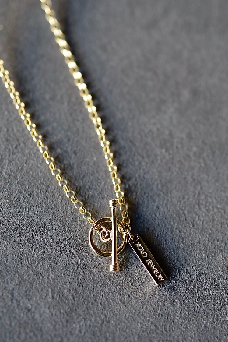 XOLO JEWELRY ネックレス / Round Link Necklace(XON40-50G)★11月15日(土)発売！