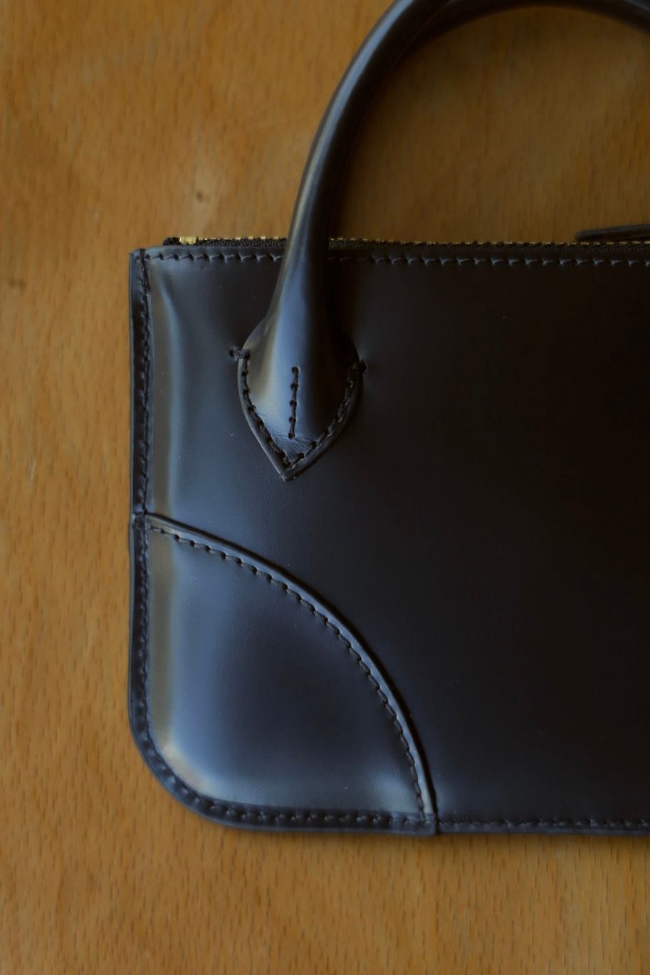 コムデギャルソン HANDELS ARECALF ZIP POUCH M (8Z-U810-051)BLACK☆9月6日発売！