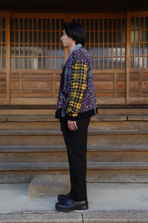 KIDILL×rurumu Drawcord Knit Cardigan(KL494) style.2021.2.21.