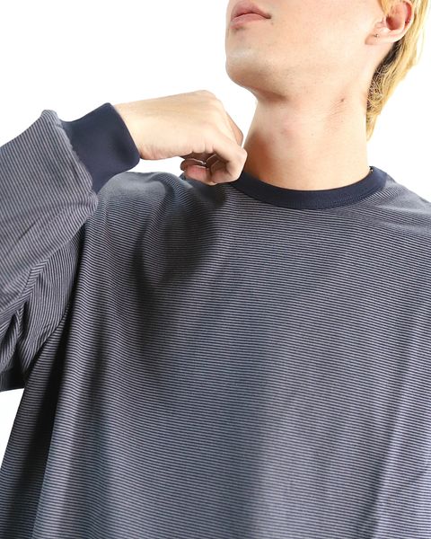 Graphpaper 24SS 新作Narrow Border L/S Tee style 2024.3.1