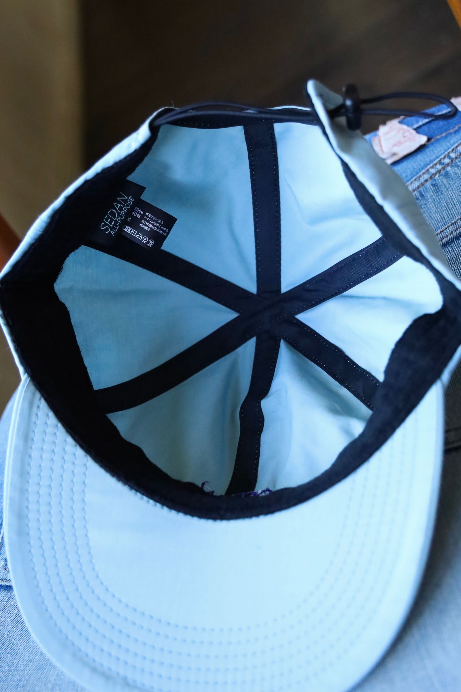 セダンオールパーパス 25AW Tech Logo C/N Camp Cap(SD25F-CP01)Slate Blue☆7月26日(土)発売！