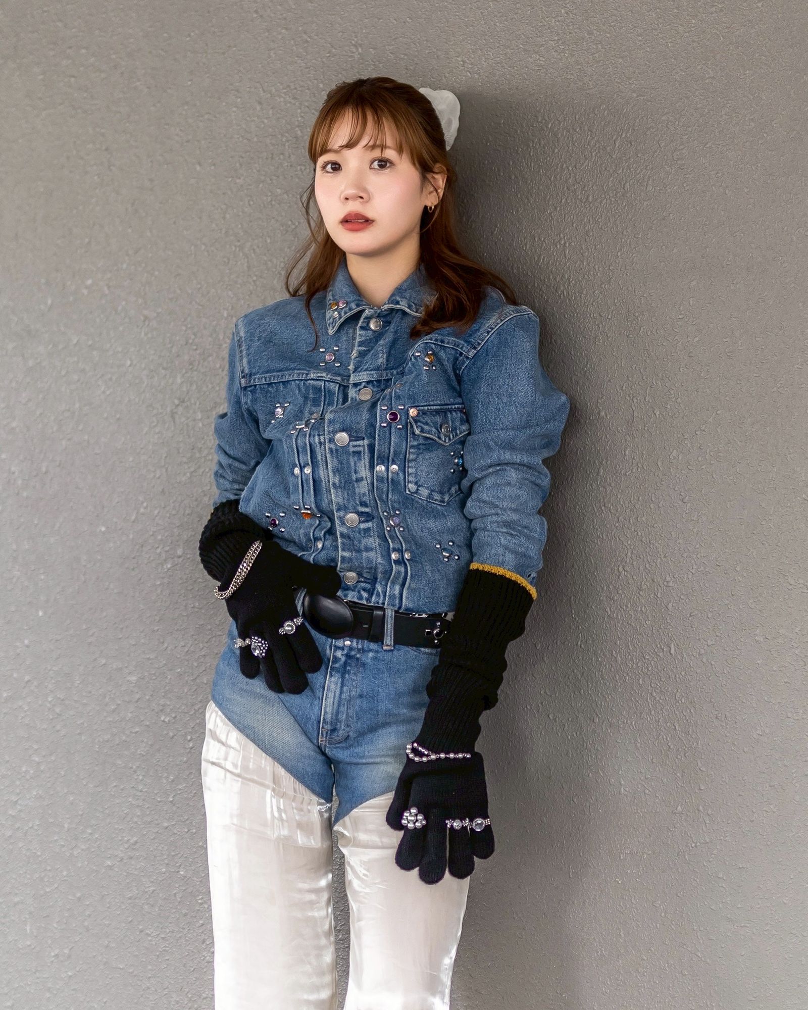 doublet ダブレット25AW LONG KNIT GLOVES WITH RINGS (25AW87GV04) BLACK★9月13日(土)発売！