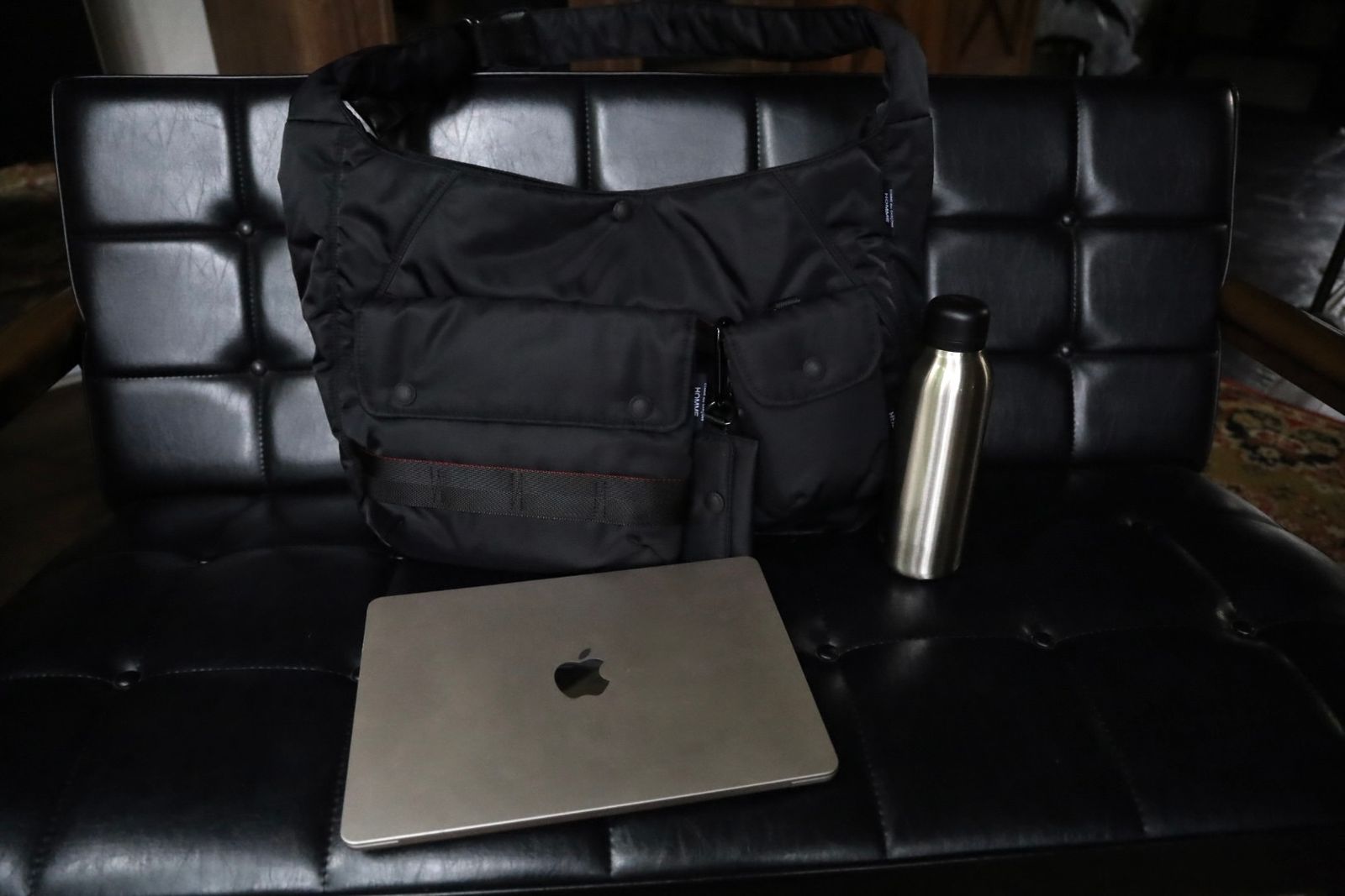 コムデギャルソンオム バッグ SHOULDER BAG(HR-K207-051)BLACK☆10月2日(金)発売！